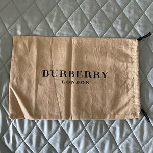 Authentic Small Burberry Dust Bag